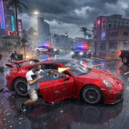 Gangster Mafia War Simulator 图标